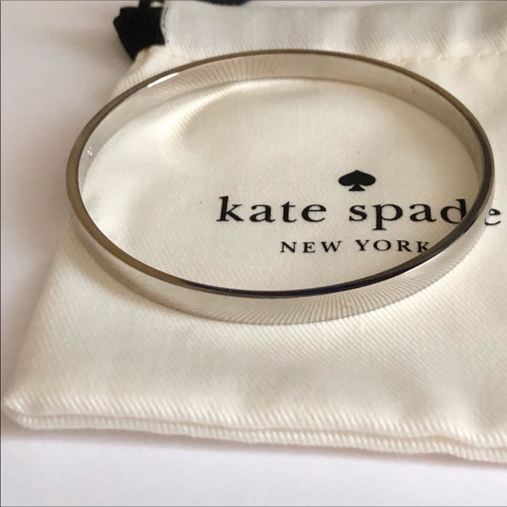 NEW! Kate Spade silver bangle - Picture 2 of 7